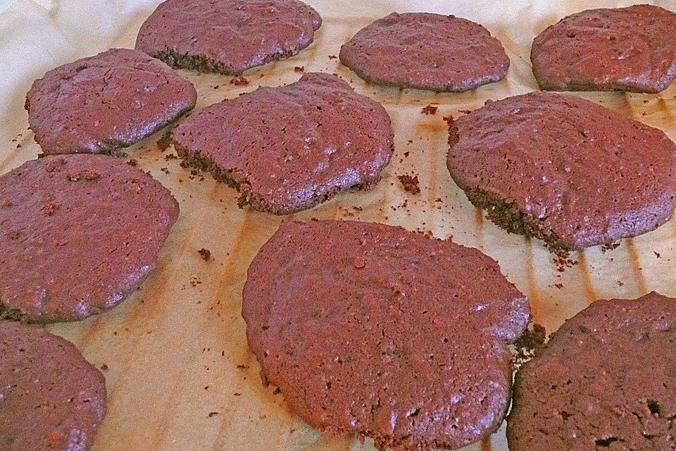 Chewy Chocolate Creamcheese Cookies