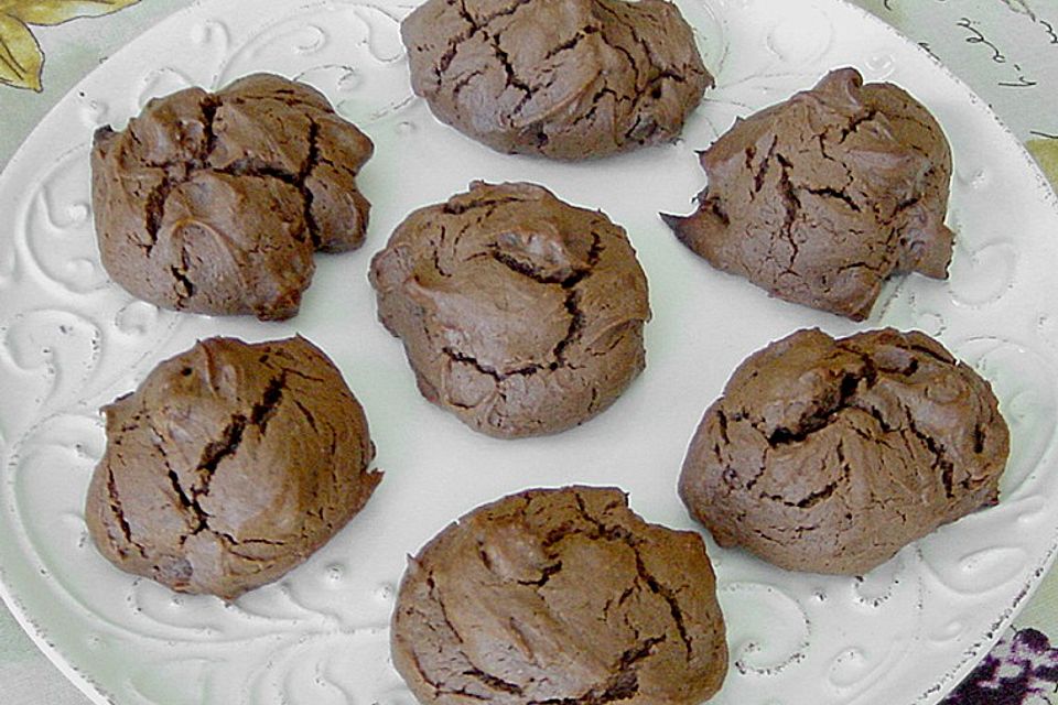 Chewy Chocolate Creamcheese Cookies