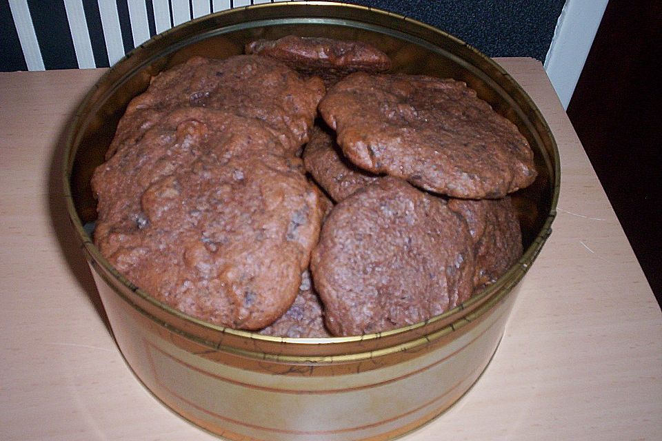 Chewy Chocolate Creamcheese Cookies