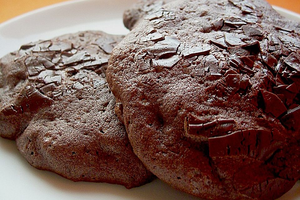 Chewy Chocolate Creamcheese Cookies