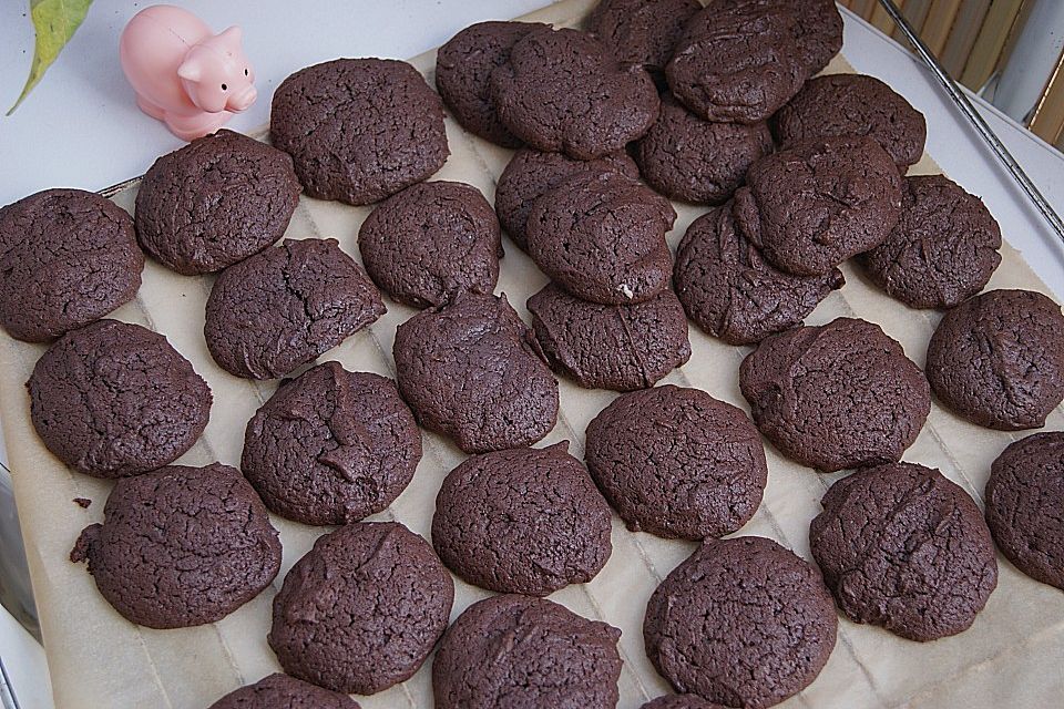 Chewy Chocolate Creamcheese Cookies