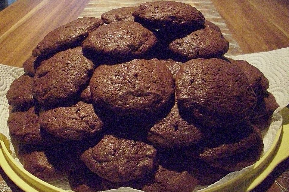 Chewy Chocolate Creamcheese Cookies