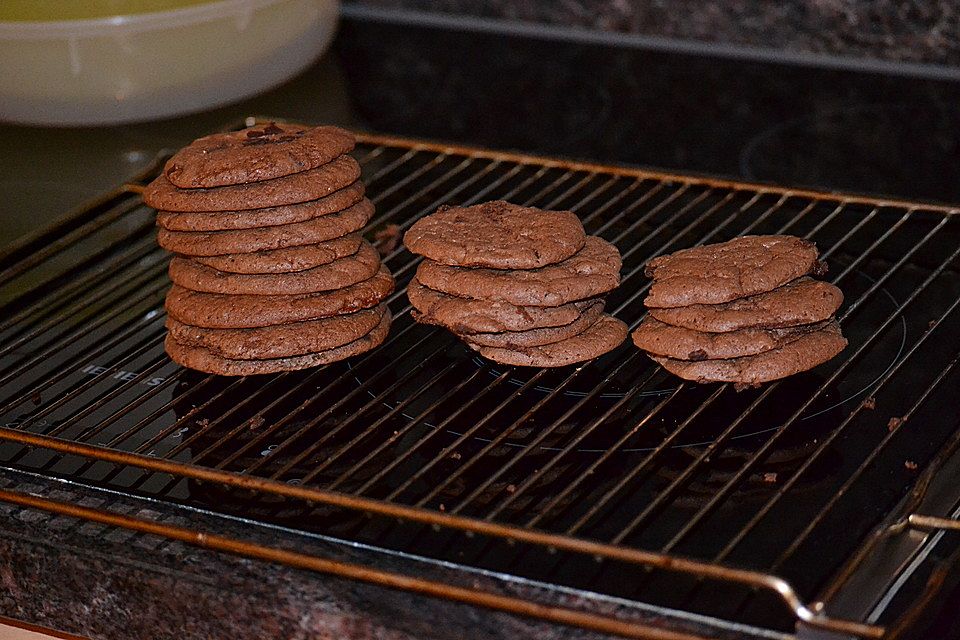 Chewy Chocolate Creamcheese Cookies