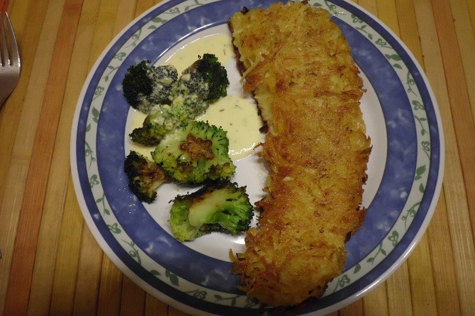 Fisch in Kartoffelkruste