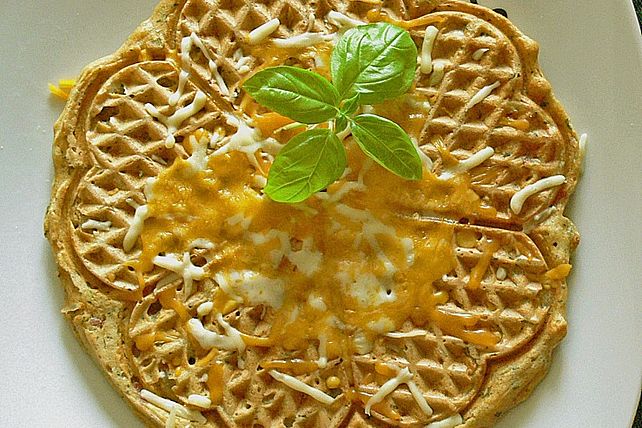 Kräuterwaffeln mit Kochschinken von ClaudiaSt| Chefkoch