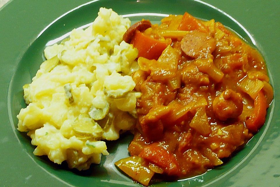 Leichter Kartoffelsalat mit Schnittlauch