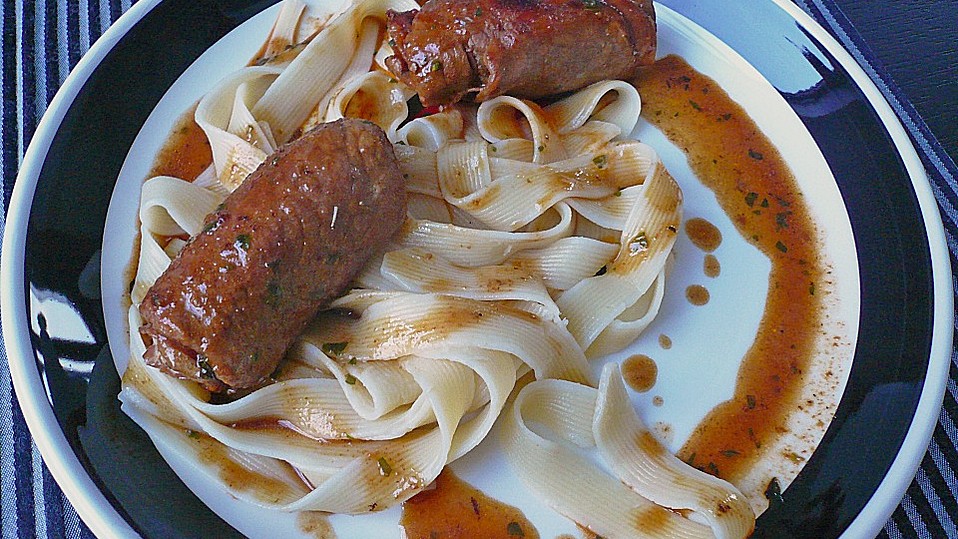 Gefüllte Kalbsröllchen von Akimo Gefüllte Kalbsröllchen von Akimo