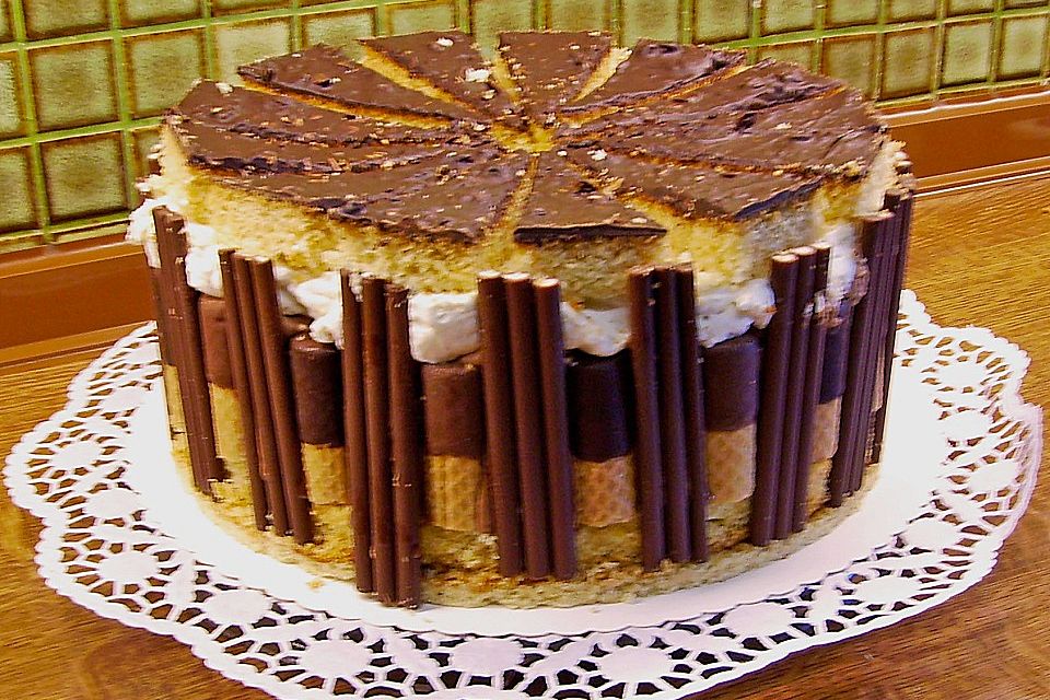 Schoko - Sahnetorte