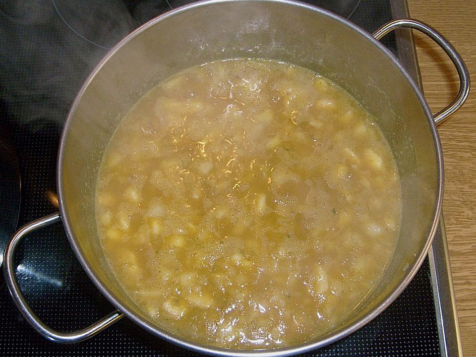 Putenschnitzel mit Birnen - Curry - Sauce| Chefkoch
