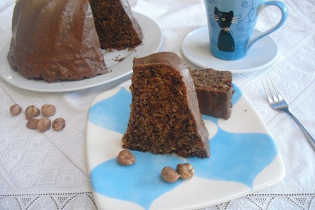 Nusskuchen mit Haselnussglasur von anjache| Chefkoch