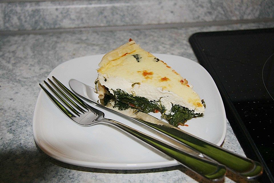 Spinat Quiche