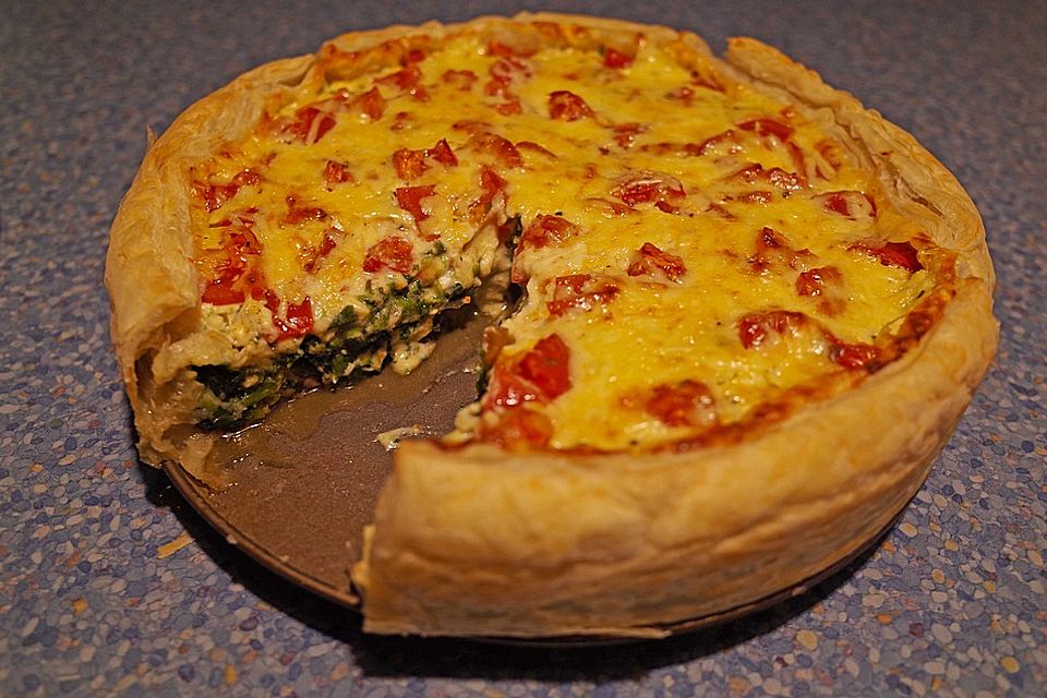 Spinat Quiche