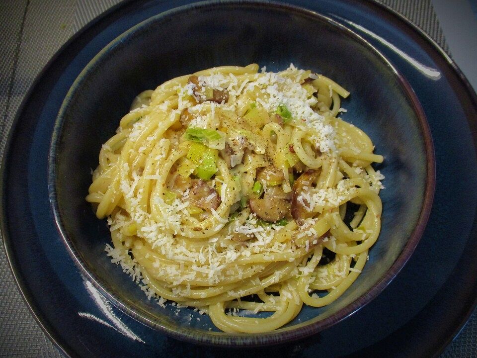 Champignon - Spaghetti von StephanE| Chefkoch