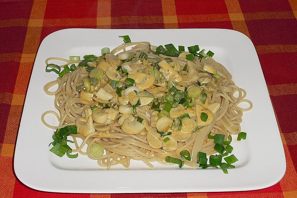 Champignon - Spaghetti