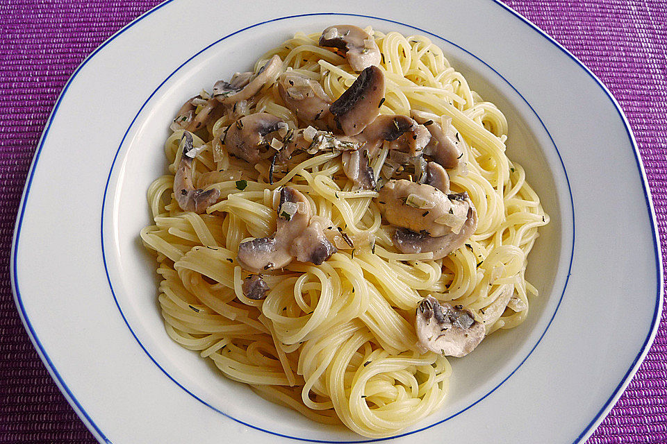 Champignon - Spaghetti