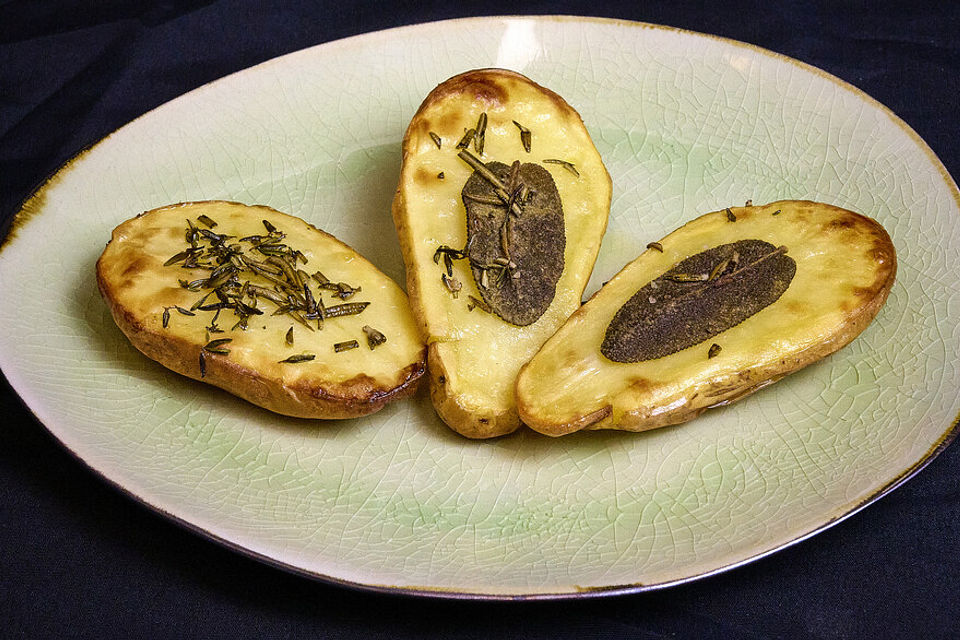 Ofenkartoffeln mit frischen Kräutern