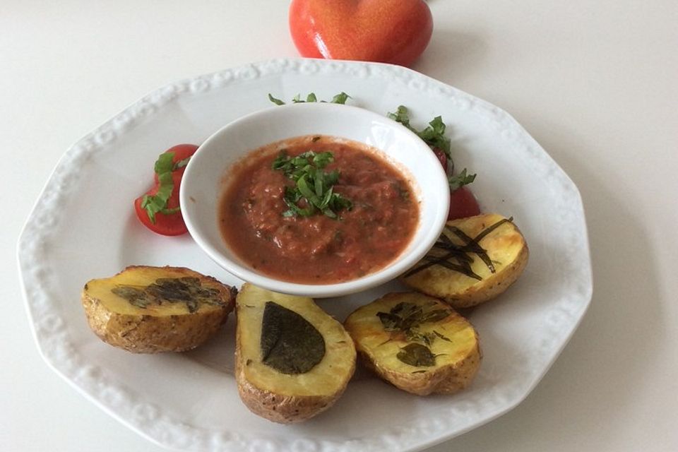 Ofenkartoffeln mit frischen Kräutern