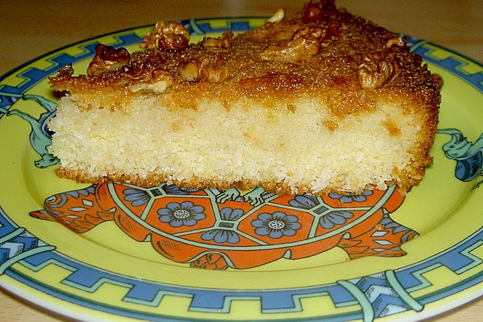 Kokos - Joghurt - Grieß - Kuchen