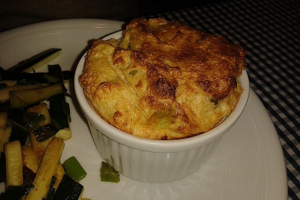 Mais - Käse - Soufflé