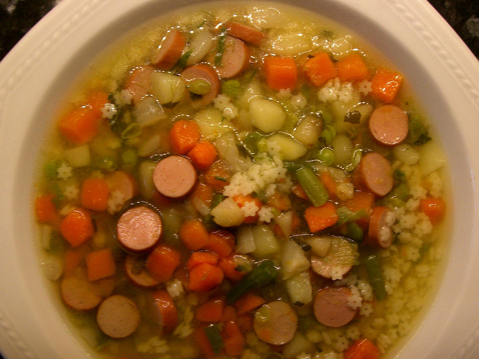 Leckerer Gemüseeintopf mit Würstchen von kuestenfee1| Chefkoch