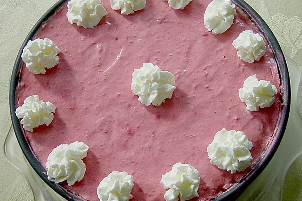 Pfirsich - Melba - Torte