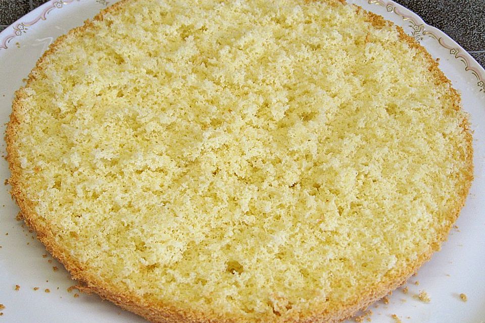 Pfirsich - Melba - Torte