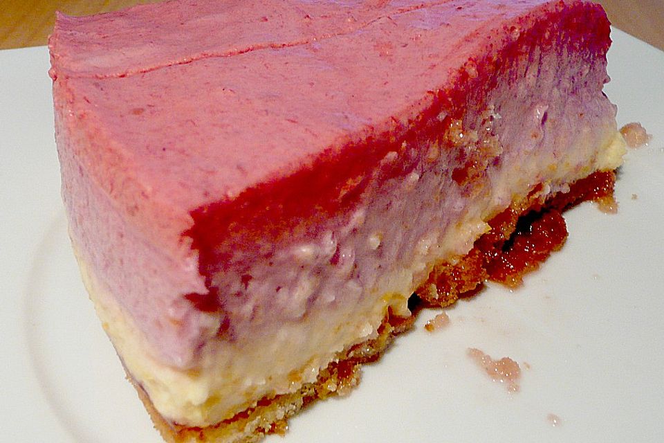 Pfirsich - Melba - Torte