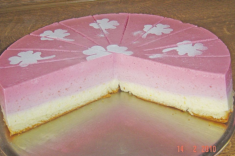 Pfirsich - Melba - Torte