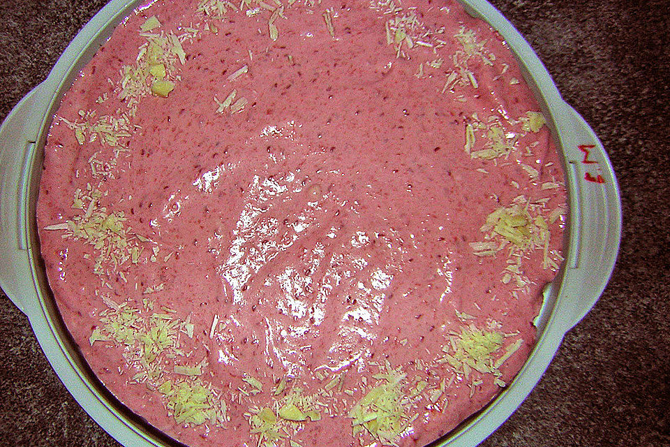 Pfirsich - Melba - Torte