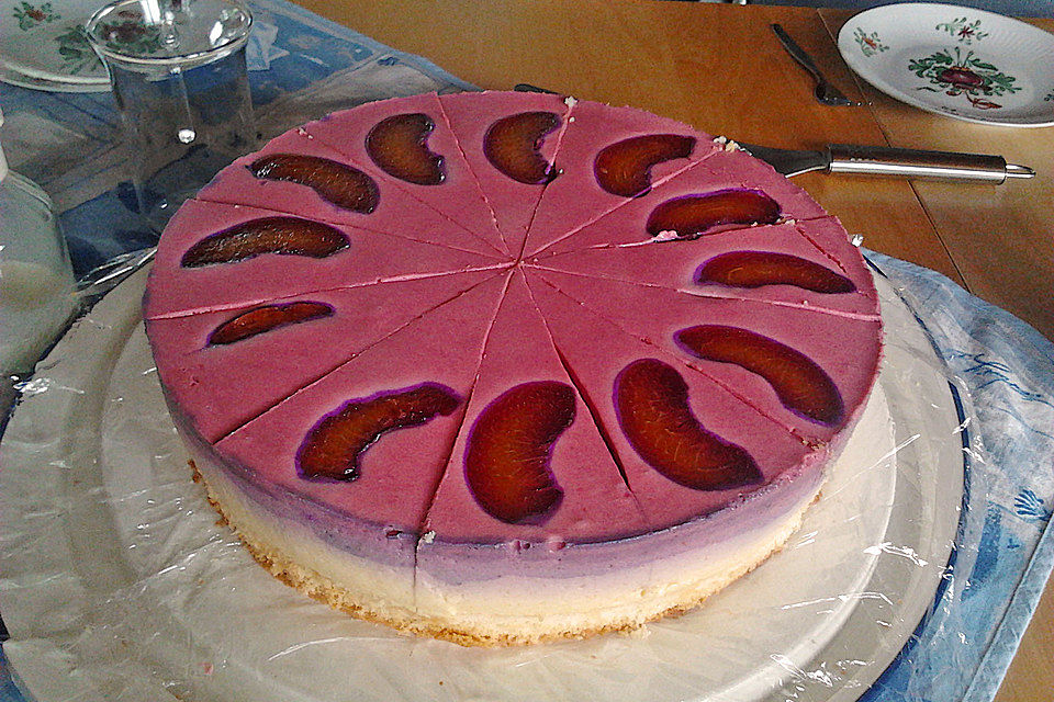 Pfirsich - Melba - Torte