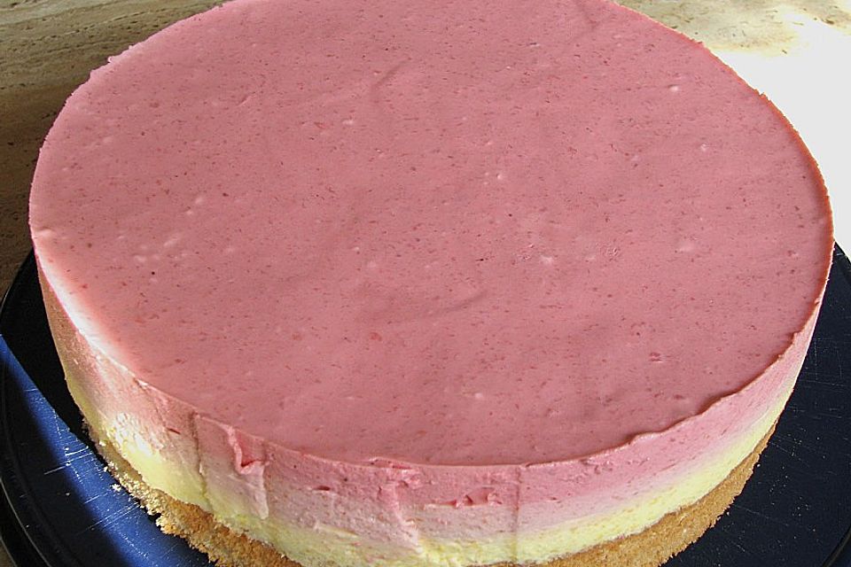 Pfirsich - Melba - Torte