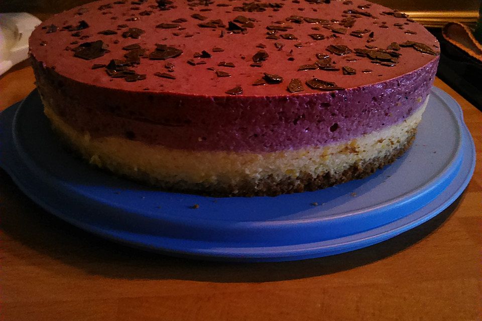 Pfirsich - Melba - Torte