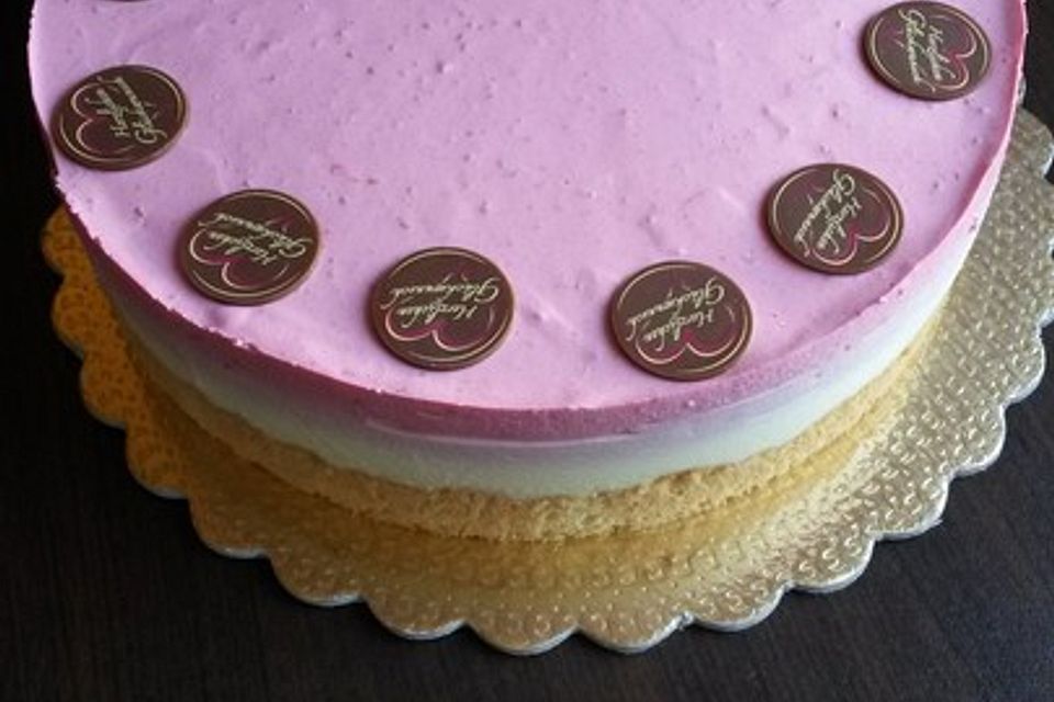 Pfirsich - Melba - Torte