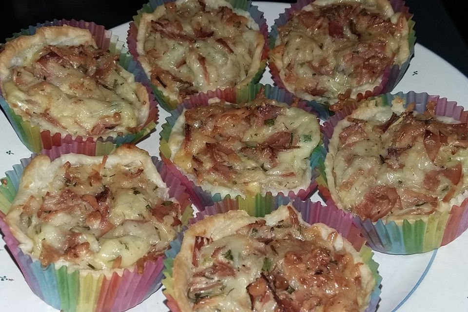 Pikante Käsetörtchen aus der Muffinform