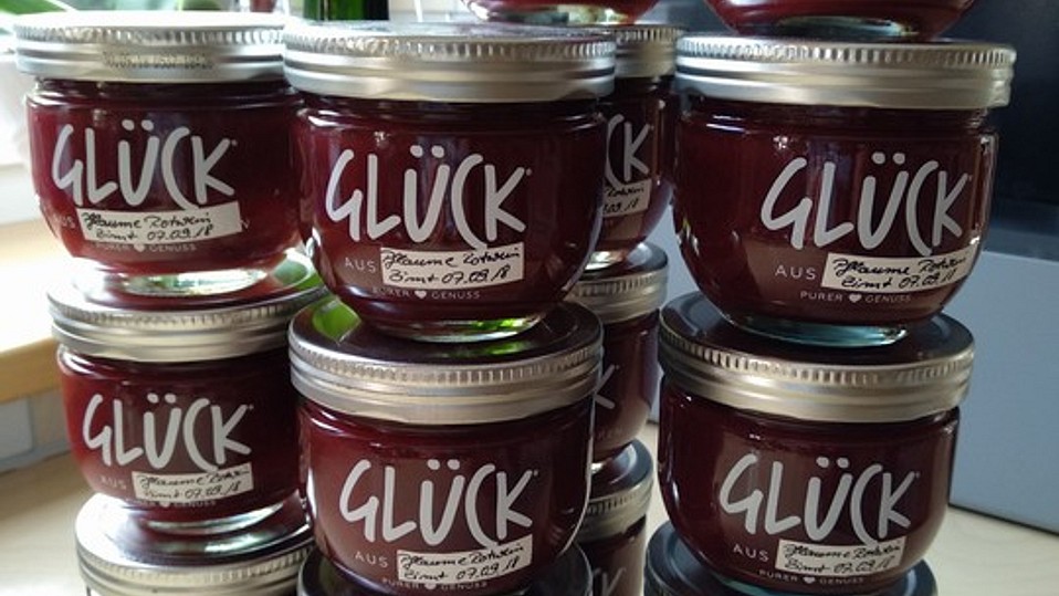 Pflaumen - Rotwein - Marmelade