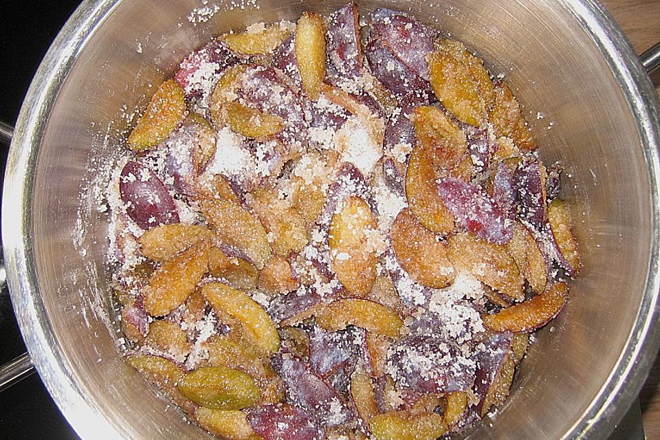 Pflaumen - Rotwein - Marmelade Pflaumen - Rotwein - Marmelade