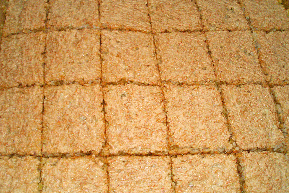 Triple Nut Squares