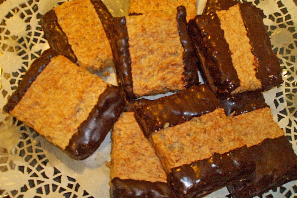 Triple Nut Squares