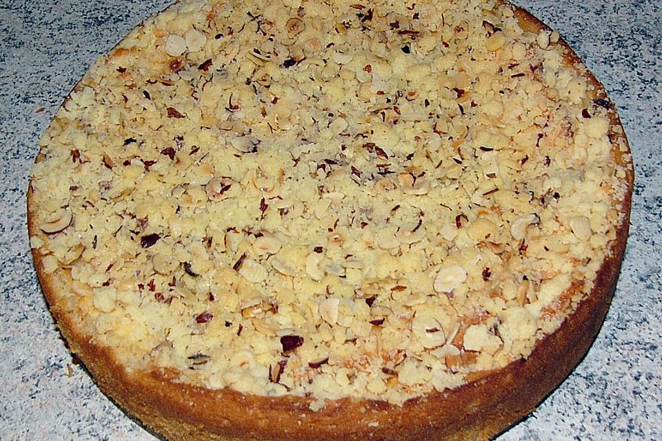 Cremiger Johannisbeer - Streuselkuchen