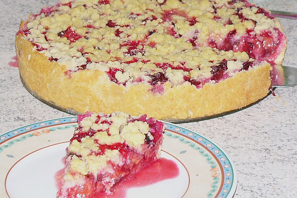 Buttermilch - Zwetschgen - Streuselkuchen