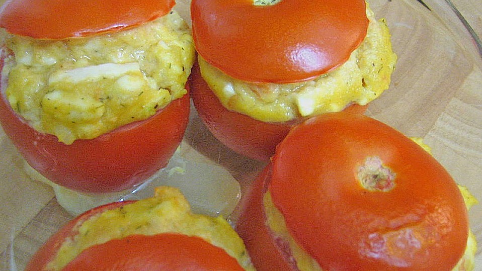 Tomaten mit Schafkäse gefüllt von mamatuktuk