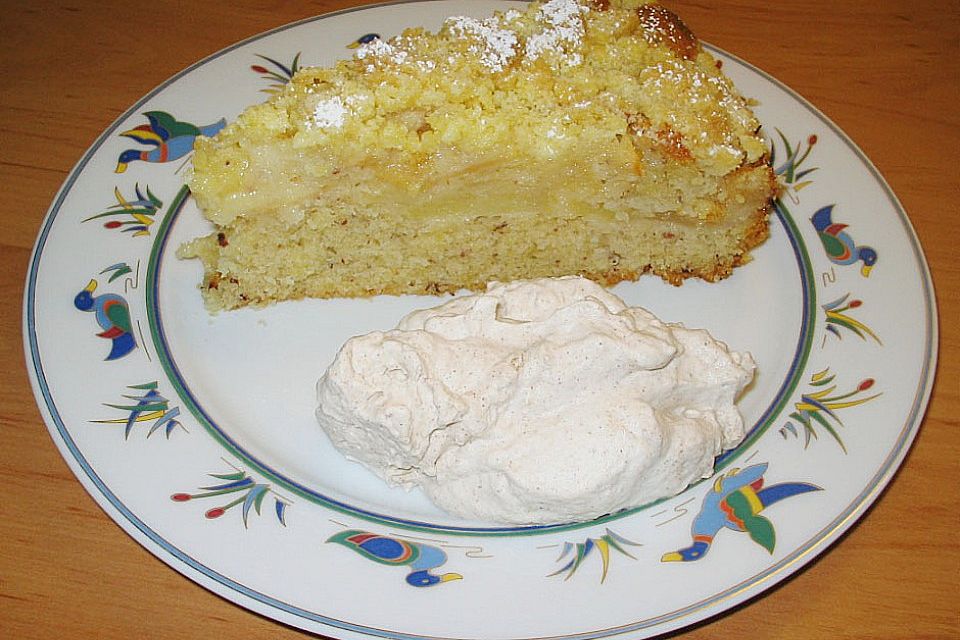 Apfelkuchen mit Streuseln