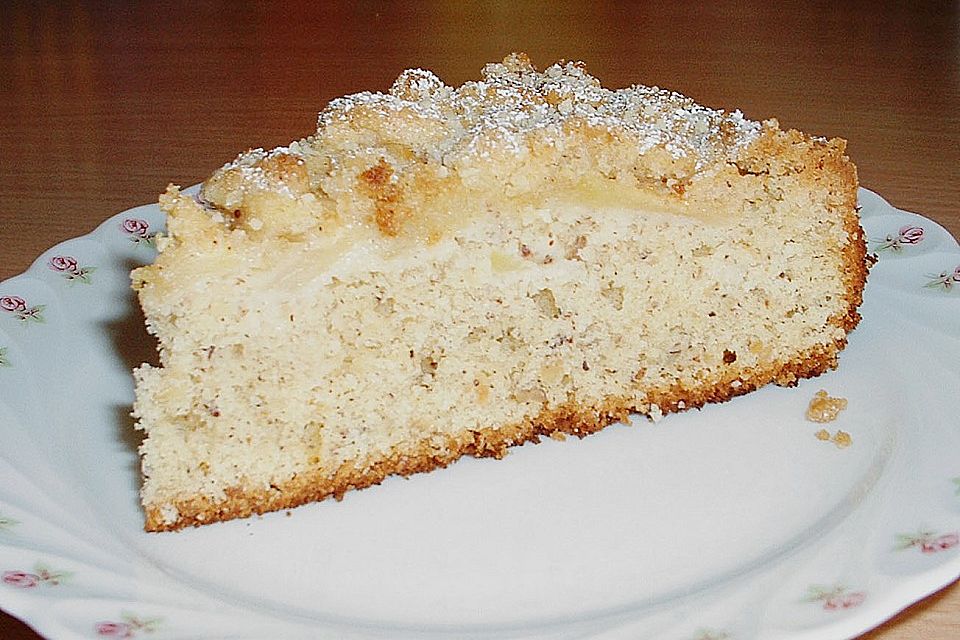 Apfelkuchen mit Streuseln