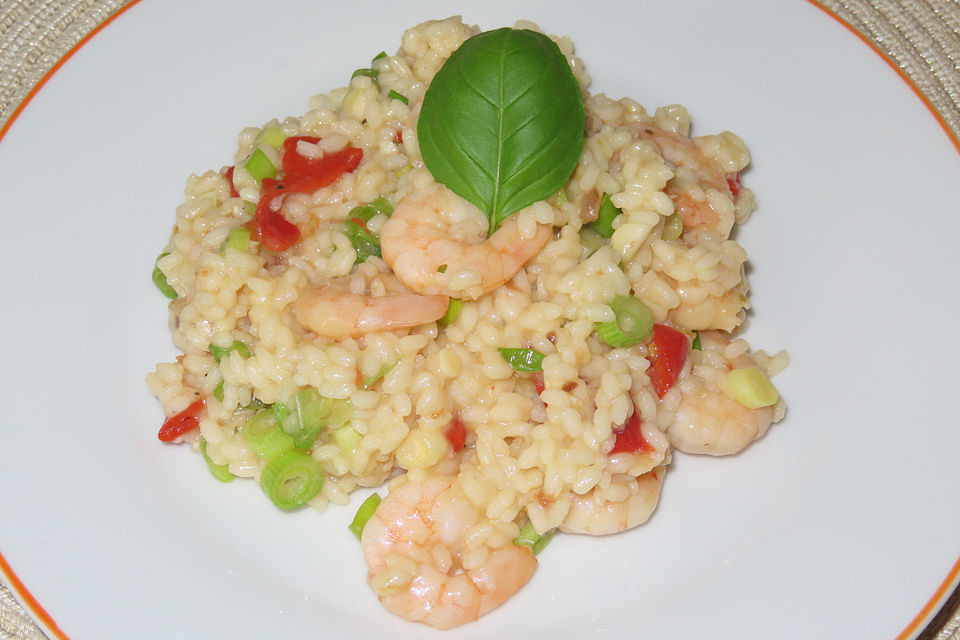 Risotto mit Garnelen à la Sanne