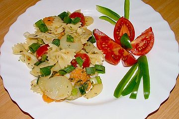 Kartoffelsalat, schwäbisch - italienisch, bunt und ungewöhnlich