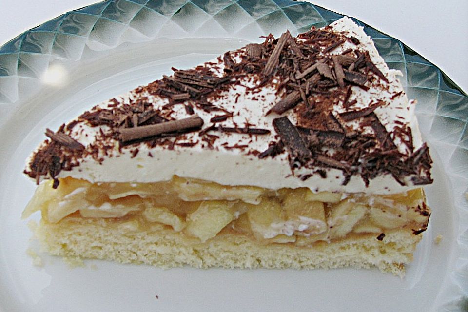 Apfel - Biskuit - Kuchen