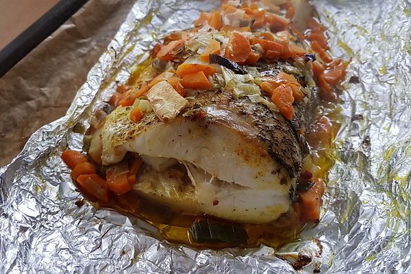 Hecht aus dem Backofen von simone2 | Chefkoch