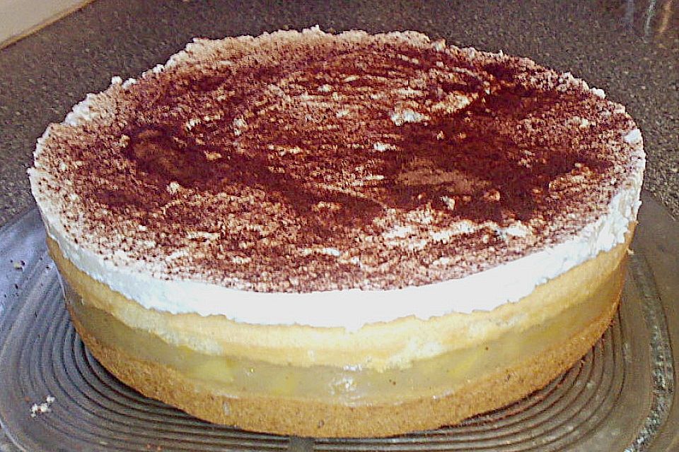 Apfelkompott - Kuchen