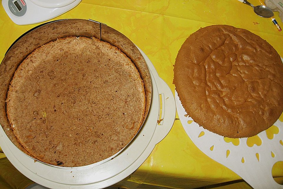 Apfelkompott - Kuchen