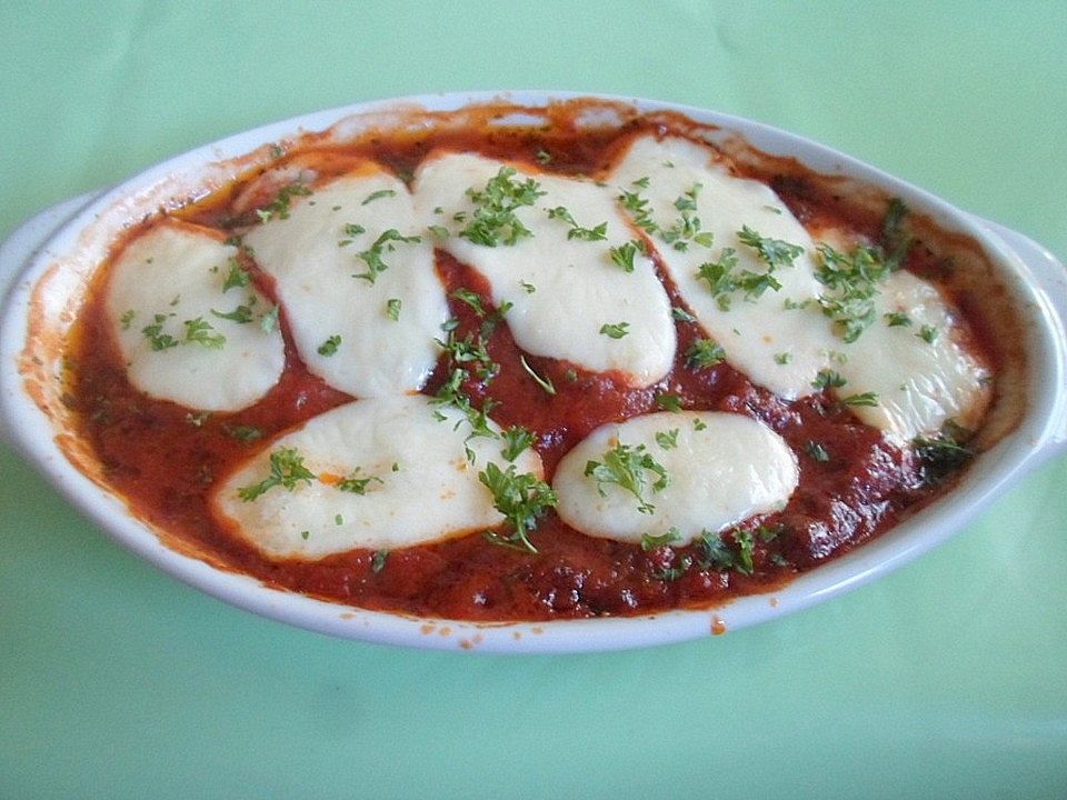 Schnitzel mit Tomate und Mozzarella von ClaudiaL| Chefkoch